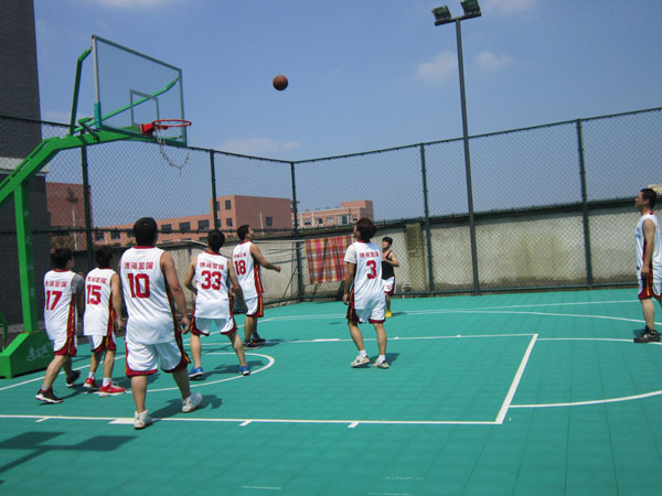 博海俱乐部篮球对抗赛—不锈钢装饰板